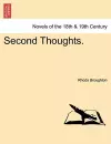 Second Thoughts. cover