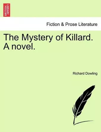The Mystery of Killard. a Novel. cover