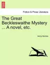 The Great Beckleswaithe Mystery ... a Novel, Etc. cover