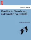 Goethe in Strasbourg cover