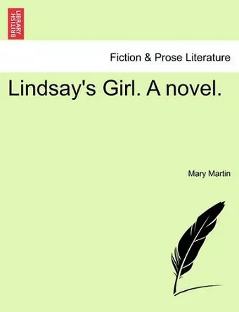 Lindsay's Girl. a Novel. cover