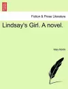 Lindsay's Girl. a Novel. cover