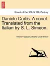 Daniele Cortis. a Novel. Translated from the Italian by S. L. Simeon. cover