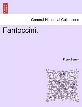 Fantoccini. cover