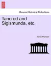 Tancred and Sigismunda, Etc. cover