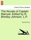 The Novels of Captain Marryat. Edited by R. Brimley Johnson. L.P. cover