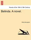 Belinda. a Novel. cover