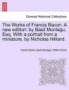 The Works of Francis Bacon. A new edition cover