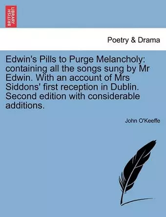 Edwin's Pills to Purge Melancholy cover