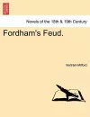 Fordham's Feud. cover