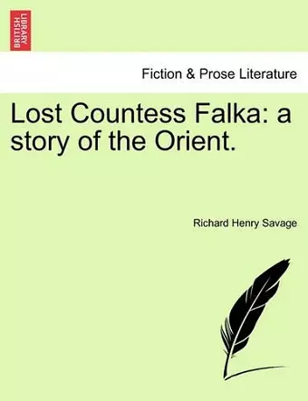 Lost Countess Falka cover