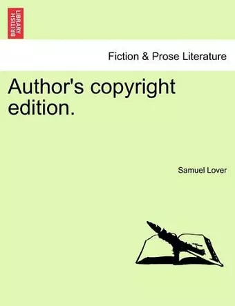 Author's Copyright Edition. cover