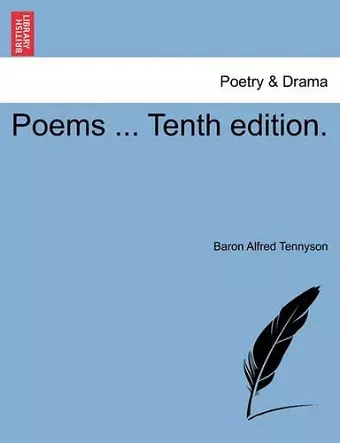 Poems ... Tenth Edition. cover