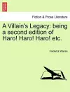 A Villain's Legacy cover
