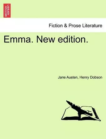 Emma. New edition. cover