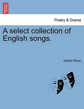 A Select Collection of English Songs. cover