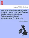 The Antiquities of Bromsgrove cover