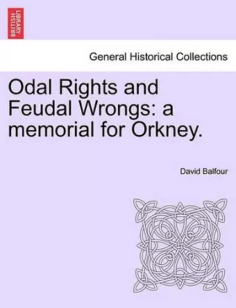 Odal Rights and Feudal Wrongs cover