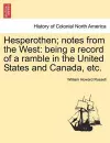 Hesperothen; Notes from the West cover