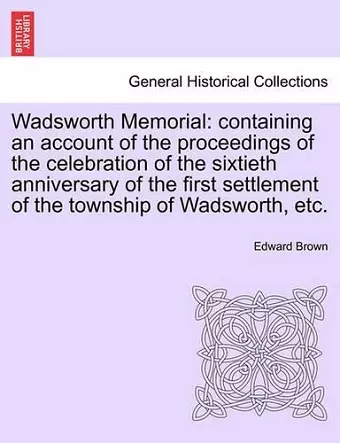 Wadsworth Memorial cover