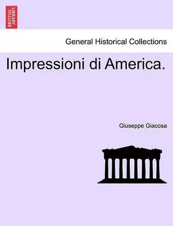 Impressioni Di America. cover