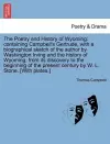 The Poetry and History of Wyoming cover