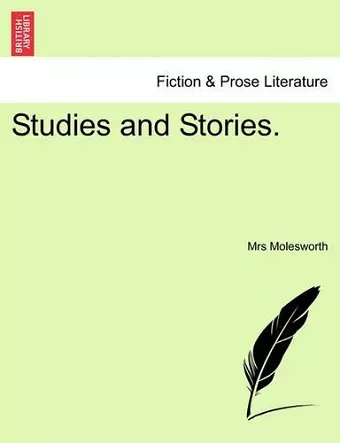 Studies and Stories. cover