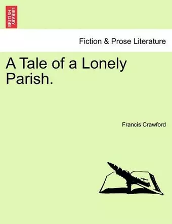 A Tale of a Lonely Parish. cover