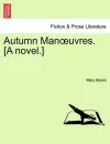 Autumn Man Uvres. [A Novel.] cover