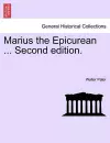 Marius the Epicurean ... Vol. II, Second Edition. cover