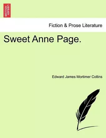 Sweet Anne Page. cover