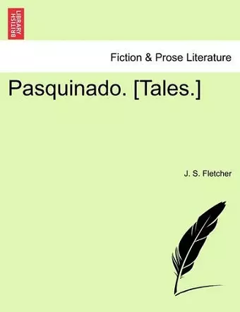 Pasquinado. [Tales.] cover