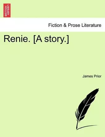 Renie. [A Story.] cover