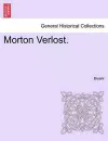Morton Verlost. cover