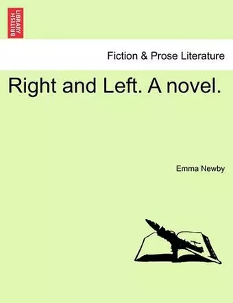 Right and Left. a Novel. cover