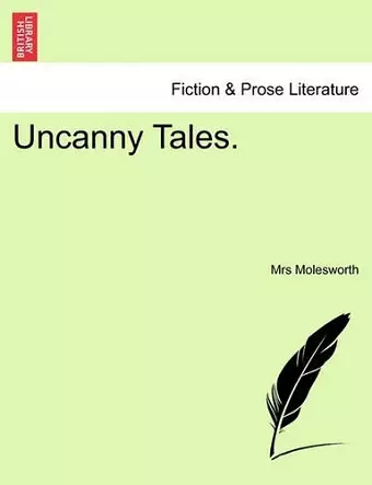 Uncanny Tales. cover