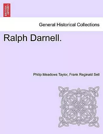 Ralph Darnell. Vol. I. cover