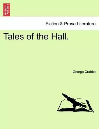 Tales of the Hall. Vol. I cover