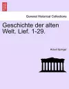 Geschichte Der Alten Welt. Lief. 1-29. cover