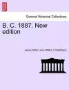 B. C. 1887. New Edition cover
