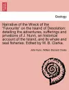 Narrative of the Wreck of the Favourite on the Island of Desolation cover