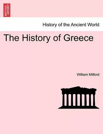 The History of Greece Vol. X Third Edition cover