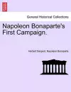 Napoleon Bonaparte's First Campaign. cover
