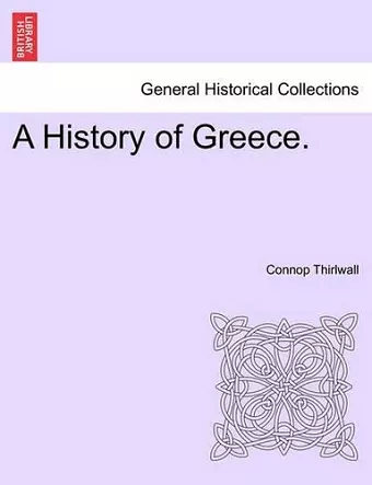 A History of Greece. cover