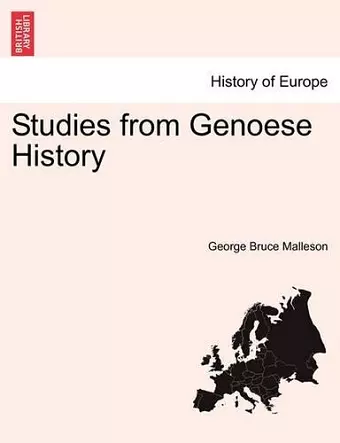 Studies from Genoese History cover