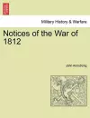 Notices of the War of 1812. Vol. II cover