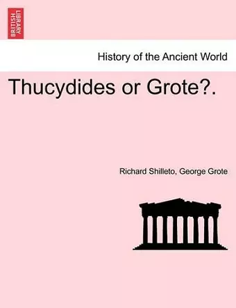 Thucydides or Grote?. cover