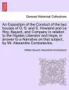 An Exposition of the Conduct of the Two Houses of G. G. and S. Howland and Le Roy, Bayard, and Company in Relation to the Frigates Liberator and Hope, in Answer to a Narrative on That Subject, by Mr. Alexandre Contostavlos. cover