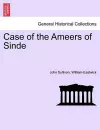 Case of the Ameers of Sinde cover