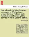 Narrative of the Late Victorious Campaign in Affghanistan, Under General Pollock. with Recollections of Seven Years' Service in India. Second Edition. cover